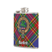 Flasques Clan MacBeth Crest Flask (Gauche)