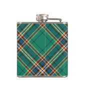 Flasques Clan MacFarlane Crest sur Tartan de chasse antique (Dos)