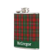 Flasques Clan MacGregor Tartan Plaid personnalisé (Gauche)