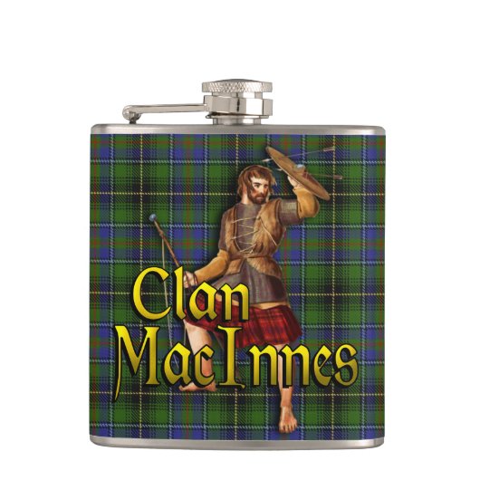 Flasques Clan MacInnes Old Scotland Flask (Devant)