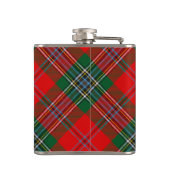Flasques Clan MacLean Crest sur Tartan (Dos)