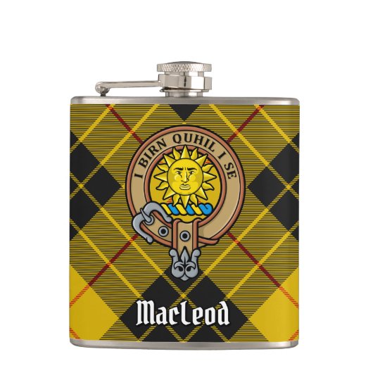 Flasques Clan MacLeod de Lewis Crest (Devant)