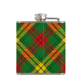 Flasques Clan MacMillan Crest sur Tartan (Dos)