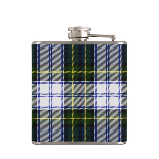 Flasques Clan monogramme Gordon Robe Tartan Testes (Dos)