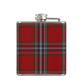 Flasques Clan monogramme MacFarlane Tartan Tartan Plaid Fla (Dos)