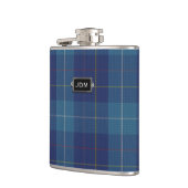 Flasques Clan monogramme MacKerrell Tartan Tartan Plaid Fla (Gauche)