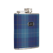 Flasques Clan monogramme MacKerrell Tartan Tartan Plaid Fla (Droite)