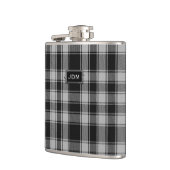 Flasques Clan monogramme MacPhee Tartan Plaid Flask (Gauche)