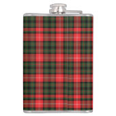 Flasques Clan Nesbitt Crest Badge & Tartan Personnalisé (Dos)