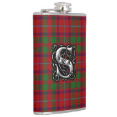 Flasques Clan Shaw Tartan Old Scotland Flask (Droite)
