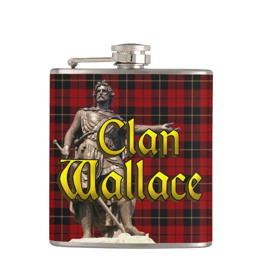 Flasques Clan Wallace Scottish Freedom (Devant)