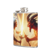 Flasques Clash céleste : Rouge et or (Gauche)