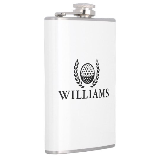 Flasques Classic Personalized Name Monogram Golf Ball (Droite)