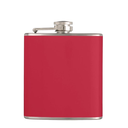 Flasques Classic solide Vrai rouge (Devant)