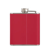 Flasques Classic solide Vrai rouge (Dos)