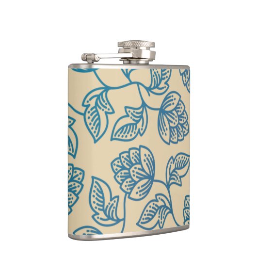 Flasques Classic Vintage Hop Leaves Pattern (Droite)