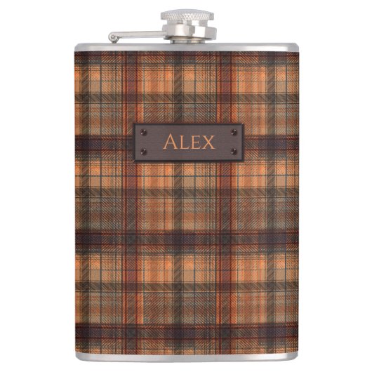Flasques Classique écossais écossais de couleur écossaise (Devant)