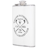 Flasques Classique moderne de trou en un de golf personnali (Gauche)