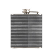 Flasques Classy chic perle chanceux shamrock personnalisé (Dos)