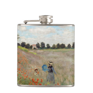 Flasques Claude Monet - Champ de coquelicots
