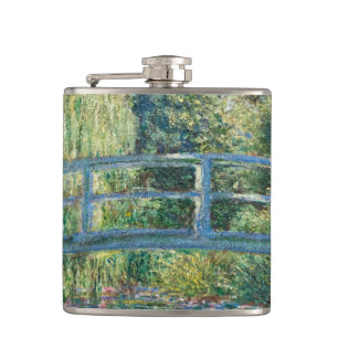 Flasques Claude Monet - Eau Lily étang, Harmonie verte