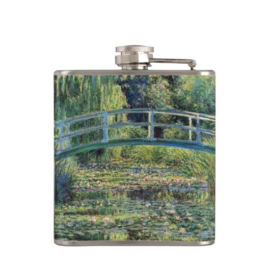 Flasques Claude Monet - Etang Lily et Pont Japonais (Dos)