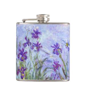 Flasques Claude Monet - Lilac Irises / Iris Mauves