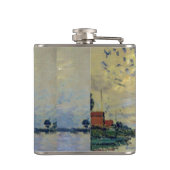 Flasques Claude Monet - Voilier au Petit-Gennevilliers (Dos)