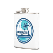 Flasques Clearwater Beach Floride Palm Tree Birds (Gauche)