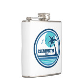 Flasques Clearwater Beach Floride Palm Tree Birds (Droite)