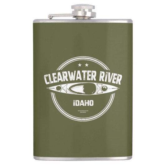 Flasques Clearwater River Idaho Kayak (Devant)