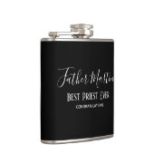 Flasques CLERGIE PÂTISSERIE BLANCHE Simple Personnalisée (Droite)