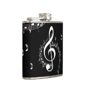 Flasques Climacic G Clef Music Black (Droite)
