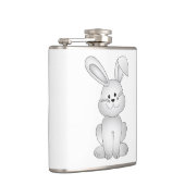 Flasques Clipart blanc de lapin (Droite)