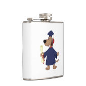 Flasques Clipart de graduation de chien (Droite)
