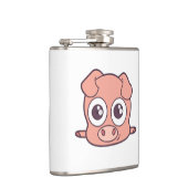 Flasques Clipart mignon de porc (Droite)