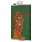 Flasques Cloisonne Art Tiger on the Jungle Path (Gauche)