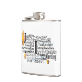 Flasques Cloud Word Adjectif commençant par la lettre I (Gauche)