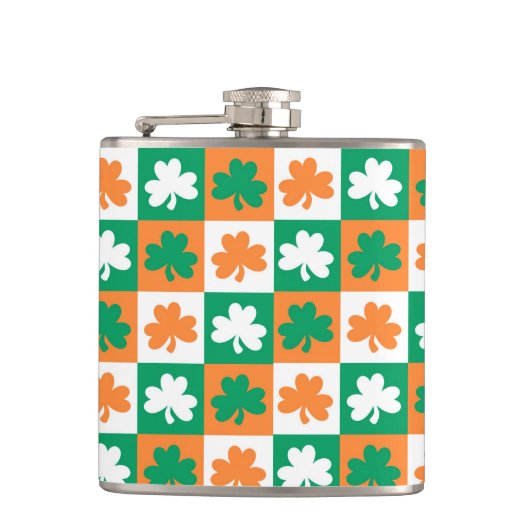 Flasques Clovers de la Saint Patrick (Devant)