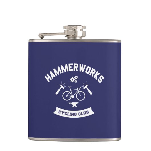 Flasques Club de cyclisme Hammerworks (Devant)