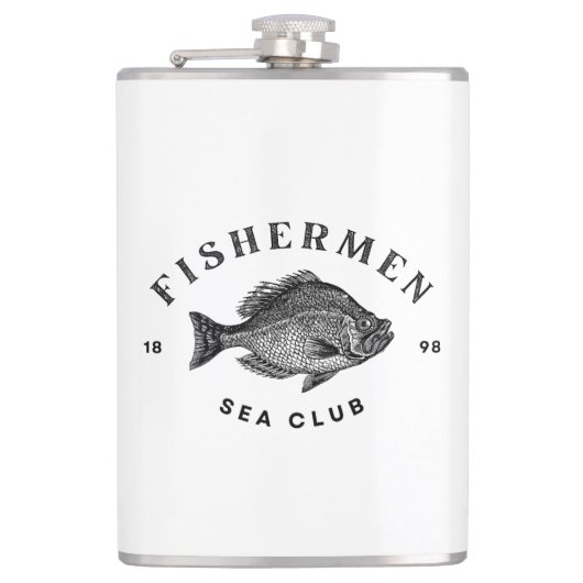 Flasques Club de pêcheurs en mer (Devant)