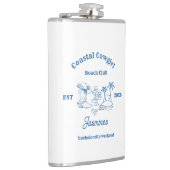 Flasques Coastère cowgirl Blue Ocean Bachelorette week-end (Droite)