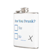 Flasques Cochez les cases SlipperyJoe's Are You Drunk marte (Gauche)