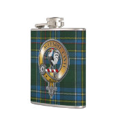 Flasques Cockburn Tartan & Badge (Gauche)