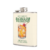 Flasques Cocktail Old Fashioned Week-end Célibataire (Gauche)