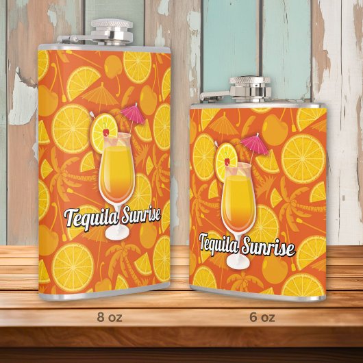 Flasques Cocktail Tequila Sunrise