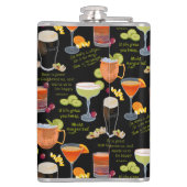 Flasques Cocktails et contemplation (Dos)