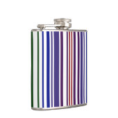 Flasques Code barre double arc-en-ciel (Droite)