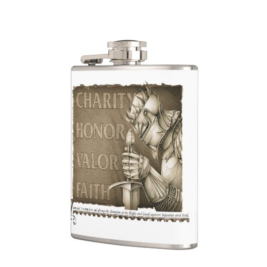 Flasques Code de chevalerie (Gauche)