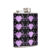 Flasques Coeur abstrait de Steampunk (Droite)